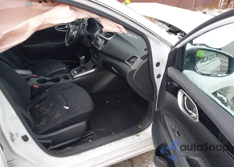 2019 Nissan Sentra Sv из США, поврежденный, VIN 3N1AB7AP0KY257562